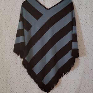 Striped Shrug/Pancho